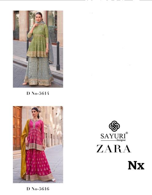 Sayuri zara nx wholesale party wear salwar suits